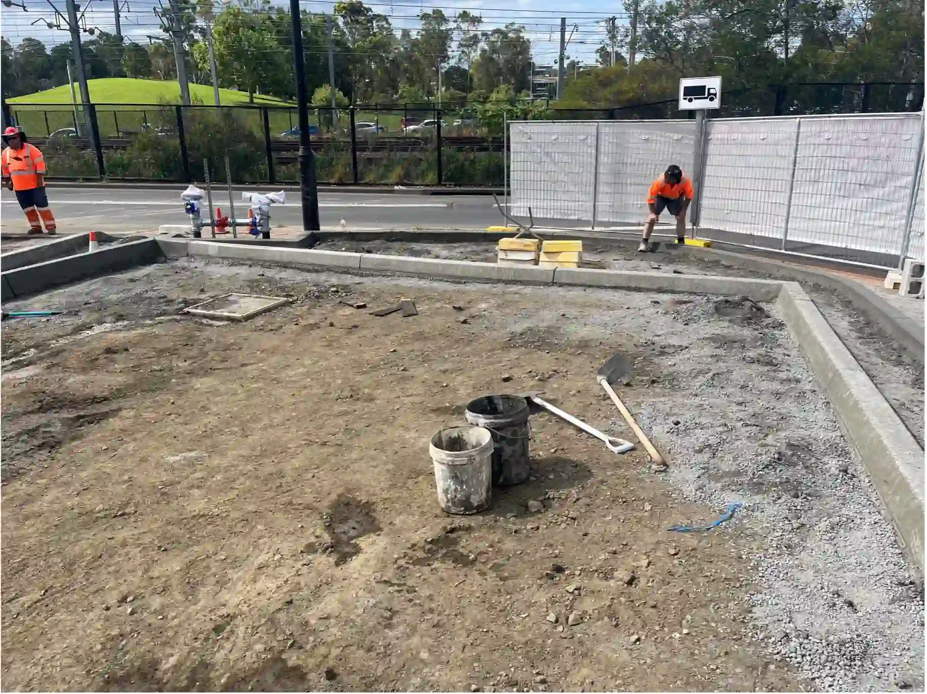 Groundworks for the McCredie Hotel Carpark in Seven Hills, NSW