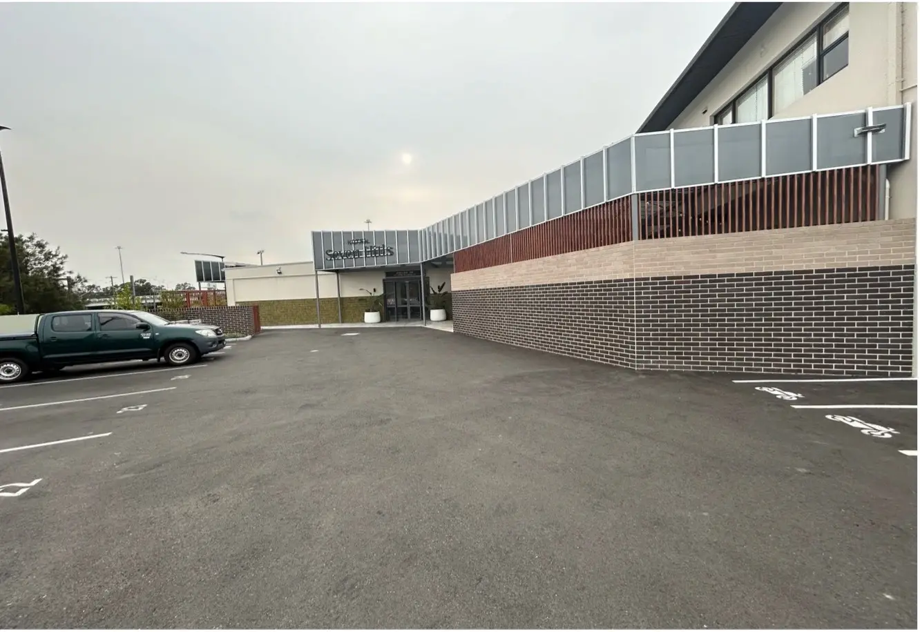 Finished McCredie Hotel Carpark in Seven Hills, NSW