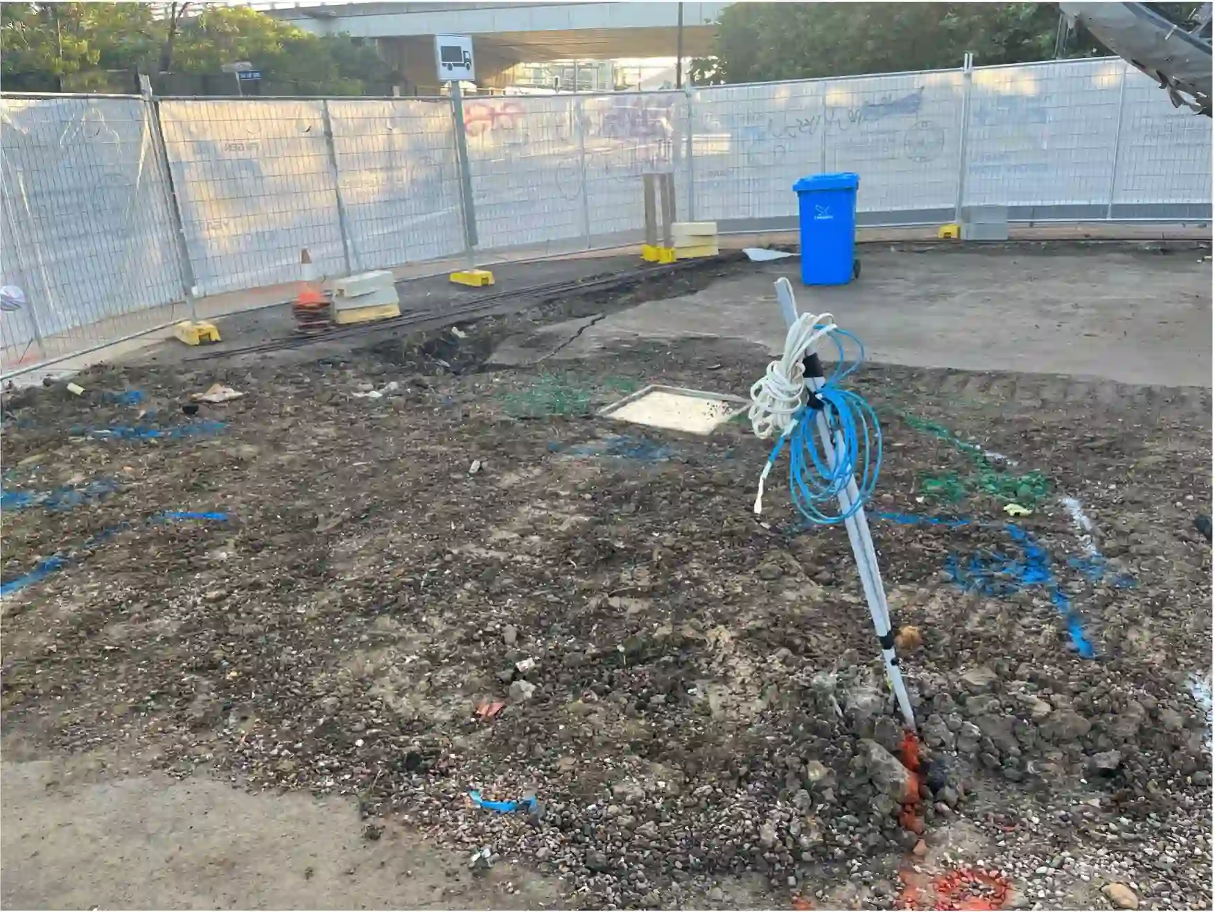Groundworks for the McCredie Hotel Carpark in Seven Hills, NSW