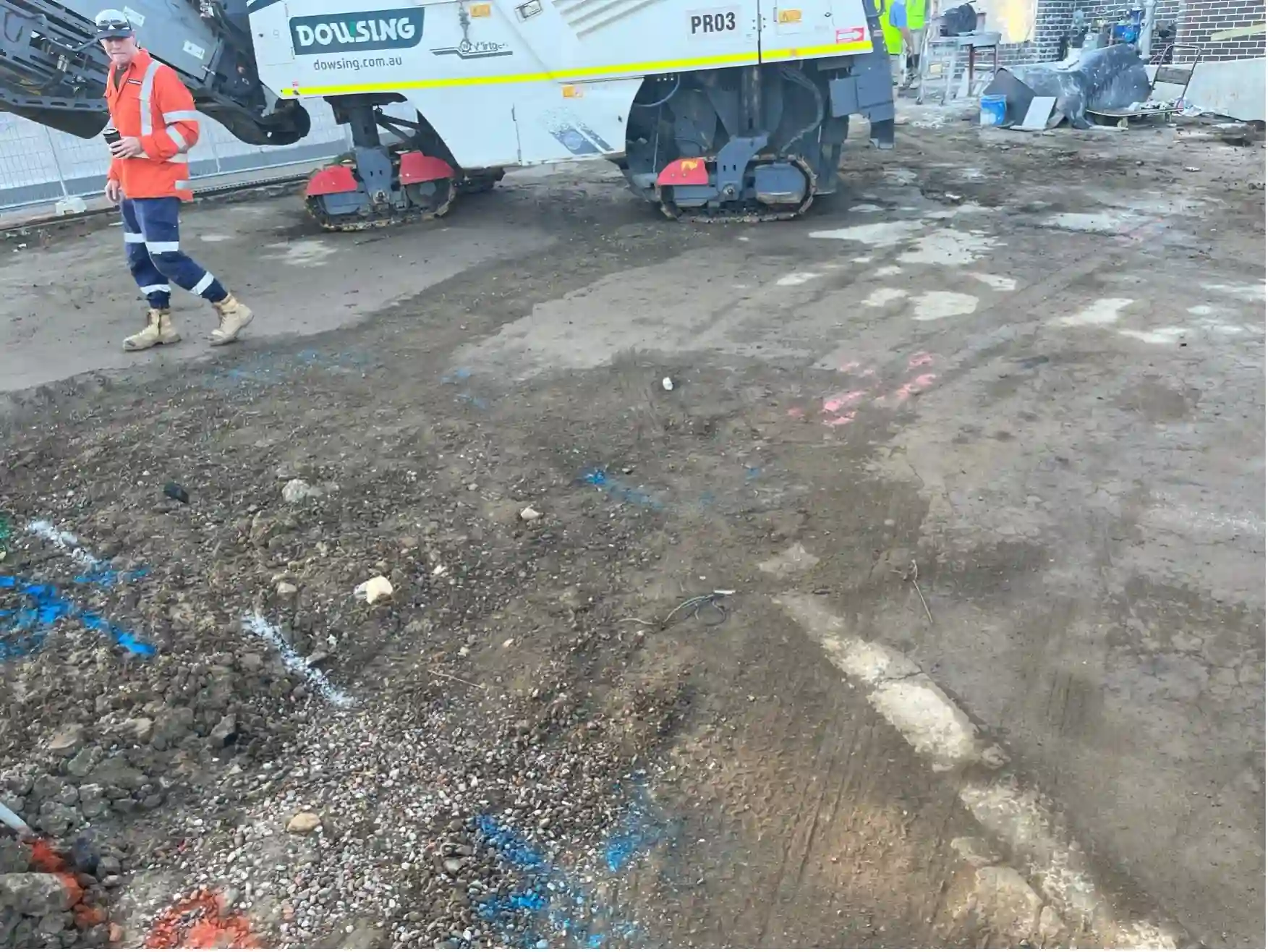 Groundworks for the McCredie Hotel Carpark in Seven Hills, NSW