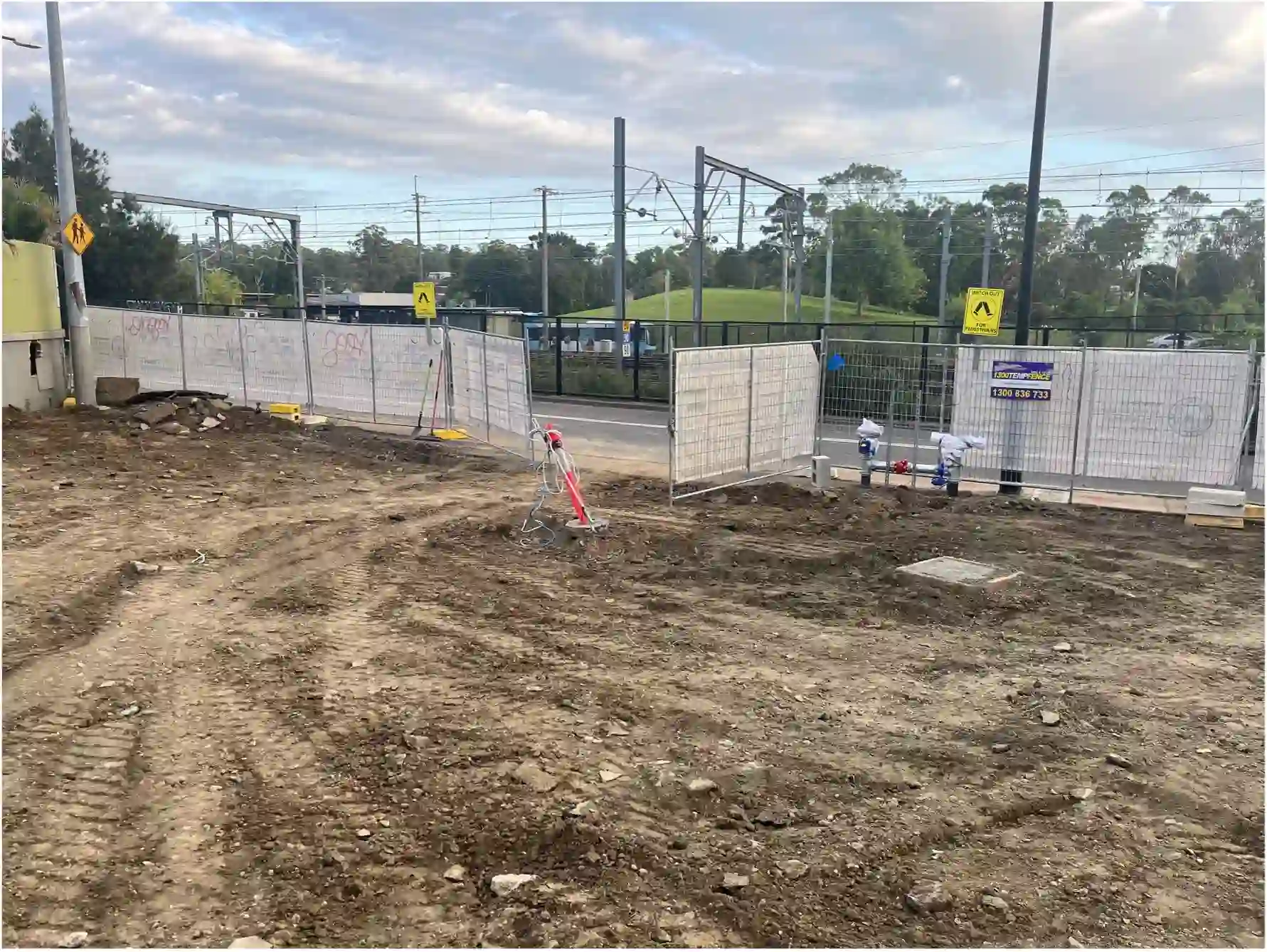 Groundworks for the McCredie Hotel Carpark in Seven Hills, NSW