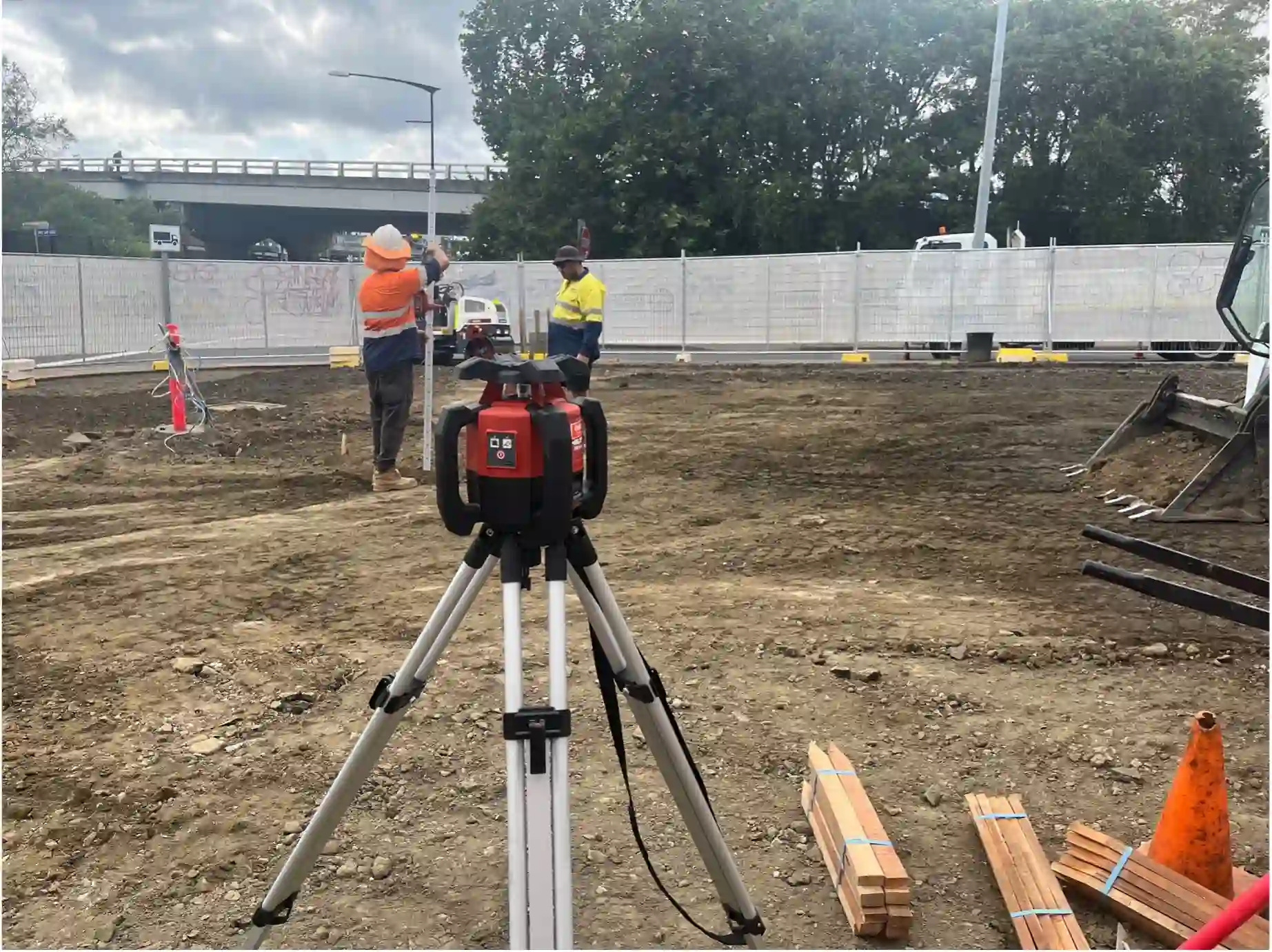 Groundworks for the McCredie Hotel Carpark in Seven Hills, NSW